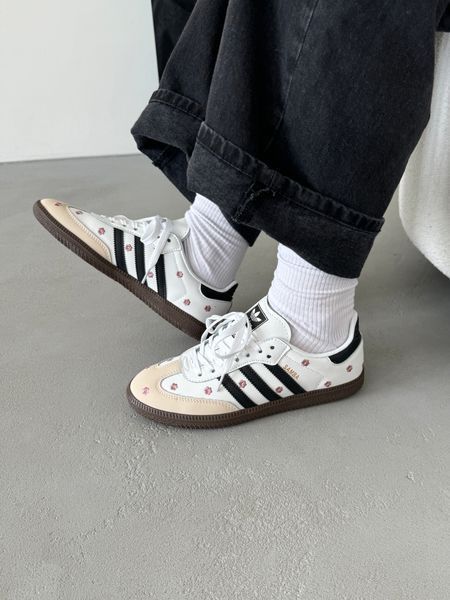 Кросівки Adidas Samba cloud White Core Black 17850-Мультиколір-36 фото