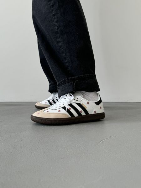 Кросівки Adidas Samba cloud White Core Black 17850-Мультиколір-36 фото