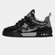 Кросівки Louis Vuitton Skate Black Grey 23679-Чорний-44 фото 1