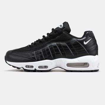 Кросівки Nike Air Max 95 Black White 17864-Чорний-41 фото