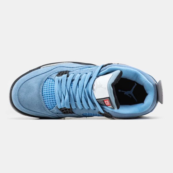 Кросівки Jordan 4 Retro SE University Blue 06556-Блакитний-37 фото