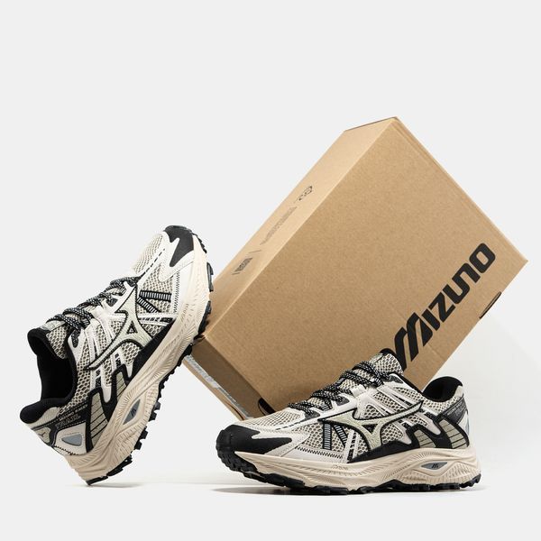 Кросівки Mizuno Racer Trail Beige Black 23249-Бежевий-40 фото