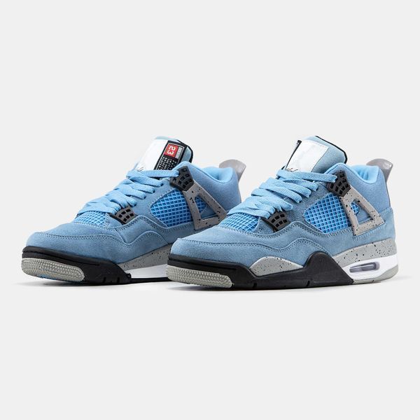 Кросівки Jordan 4 Retro SE University Blue 06556-Блакитний-37 фото