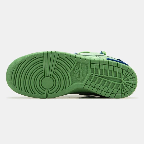 Кросівки Nike SB Dunk x Off White Green Lot 14/50 09419-Зелений-36 фото