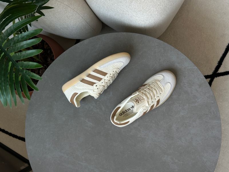 Кросівки Adidas Samba OG Cream White Cardboard 21422-Бежевий-36 фото