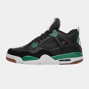 Кросівки Jordan 4 Black Green White 13556-Чорний-36 фото