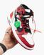 Кросівки Jordan 1 Off-White Red 01662-Червоний-36 фото 3