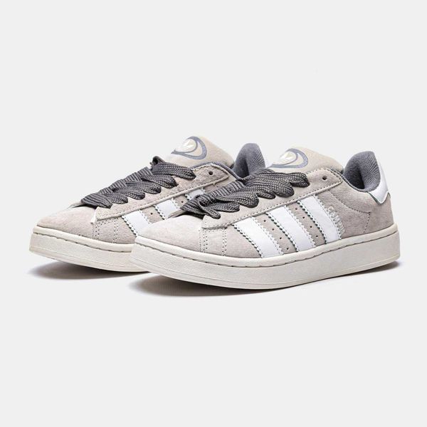 Кросівки Adidas Campus Grey White 12805-Сірий-36 фото