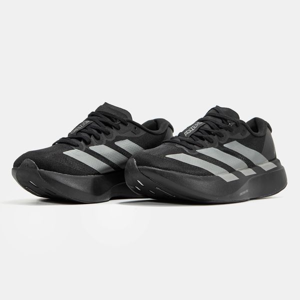 Кросівки Adidas Adizero Evo SL Black Silver 20710-Чорний-40 фото