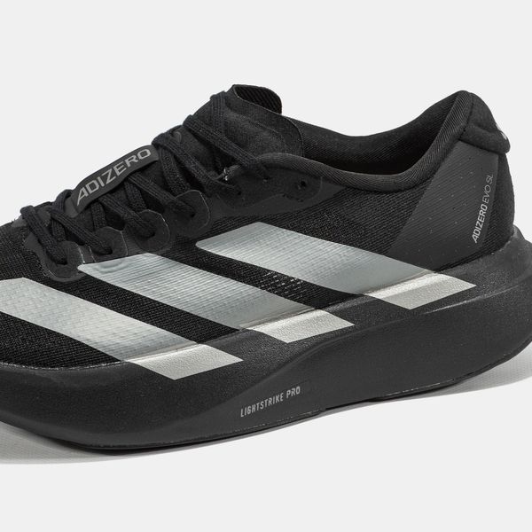Кросівки Adidas Adizero Evo SL Black Silver 20710-Чорний-40 фото