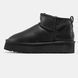 Уггі UGG Ultra Mini Black Platform Leather 10037-Чорний-36 фото 1