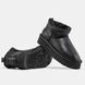 Уггі UGG Ultra Mini Black Platform Leather 10037-Чорний-36 фото 2