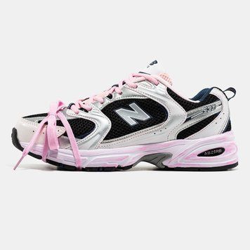 Кросівки New Balance 530 Custom Silver Blue Pink 22511-Мультиколір-36 фото