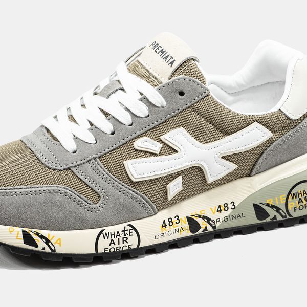 Кросівки Premiata Mick Beige Grey White 21012-Бежевий-39 фото