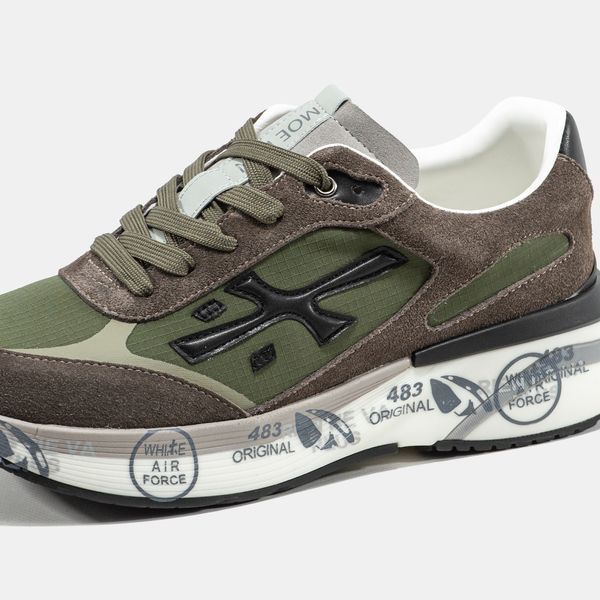 Кросівки Premiata Moerun Khaki Brown 23541-Мультиколір-40 фото
