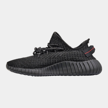 Кросівки Adidas Yeezy Boost 350 V2 Black Static Full Reflective 08491-Чорний-40 фото