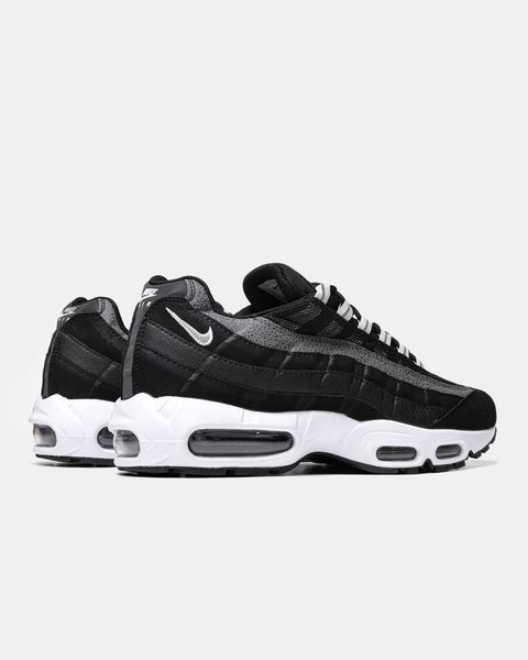 Кросівки Nike Air Max 95 Black Grey White 18567-Чорний-44 фото