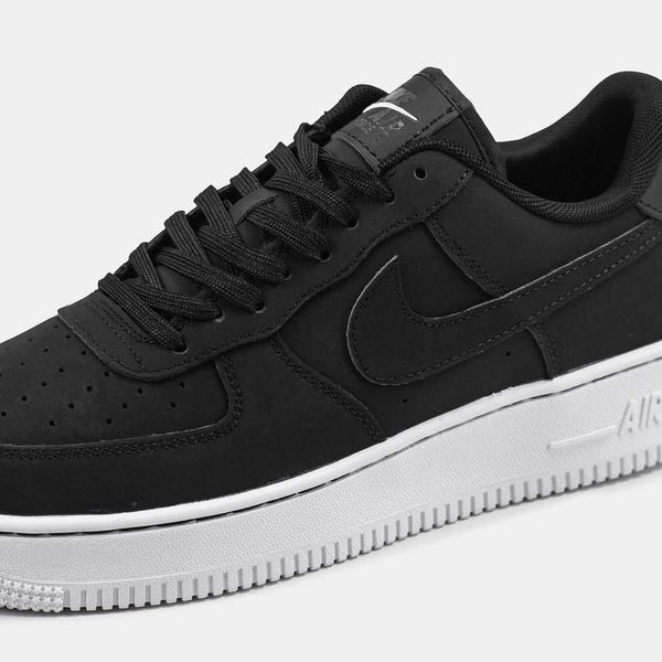 Кросівки Nike Air Force 1 Low Black White 10514-Чорний-36 фото