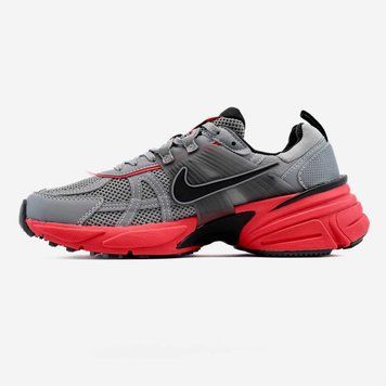 Кросівки Nike V2K Runtekk "Red Graphite" 17605-Сірий-41 фото