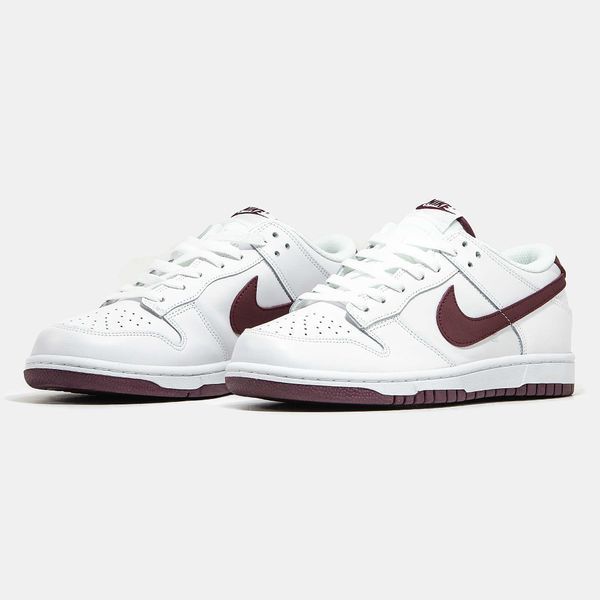 Кросівки Nike SB Dunk Low White Bordo 12951-Білий-36 фото
