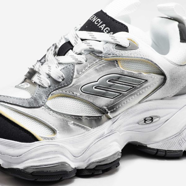 Кросівки Balenciaga Cargo Sneaker in White Grey 16137-Сірий-36 фото