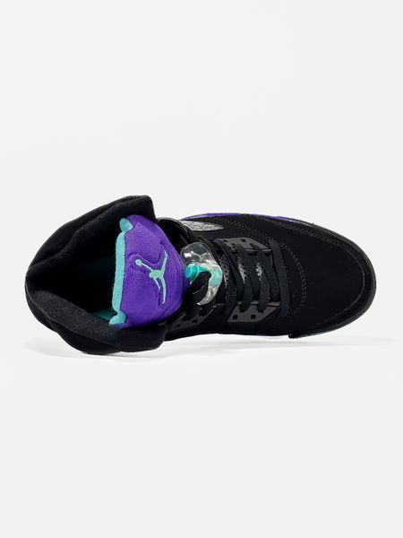 Кросівки Jordan Air Jordan 5 Retro Black Grape 19471-Чорний-36 фото