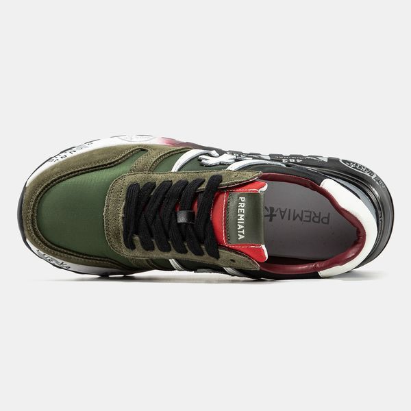Кросівки Premiata Lander Khaki Black White 20722-Хакі-36 фото