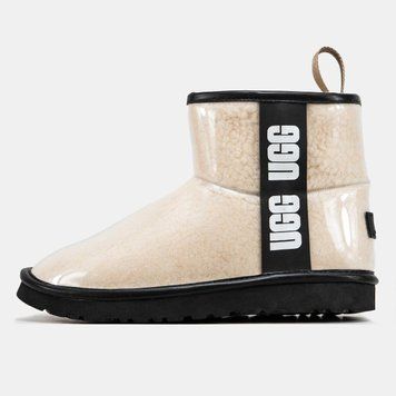Уггі UGG Classic Clear Mini Natural/Black Premium 07539-Бежевий-37 фото