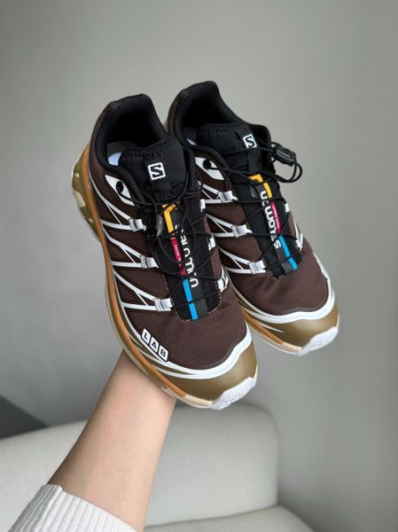 Кросівки Salomon XT-6 Kangaroo Brown Beige 11969-Коричневий-36 фото
