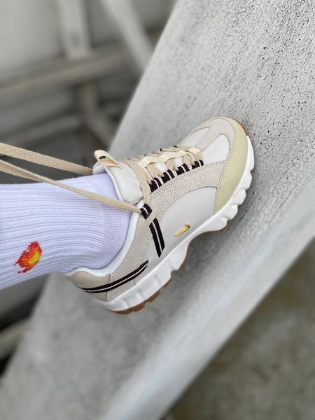 Кросівки Nike Air Humara LX Jacquemus White Gold 11747-Бежевий-36 фото