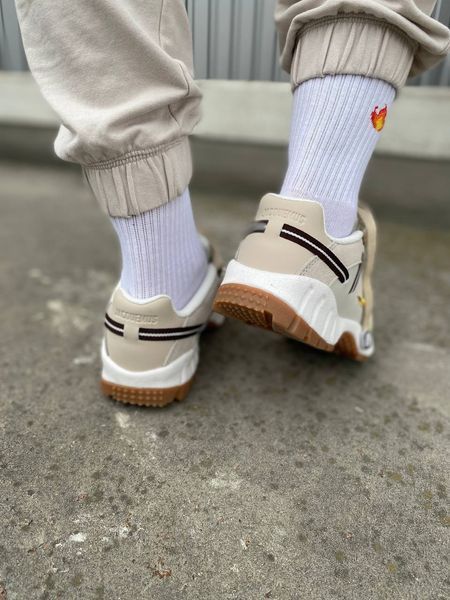 Кросівки Nike Air Humara LX Jacquemus White Gold 11747-Бежевий-36 фото