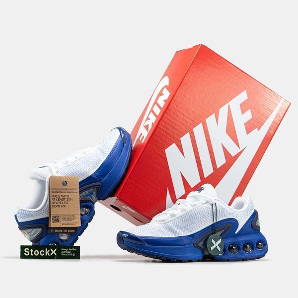Кросівки Nike Air Max DN White Blue 17452-Білий-36 фото