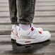 Кросівки Jordan 4 White Red 05422-Білий-43 фото 7