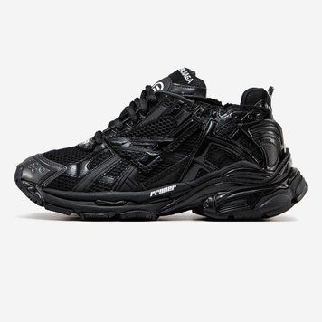Кросівки Balenciaga Trainer Black Runner Sneakers 14065-Чорний-36 фото
