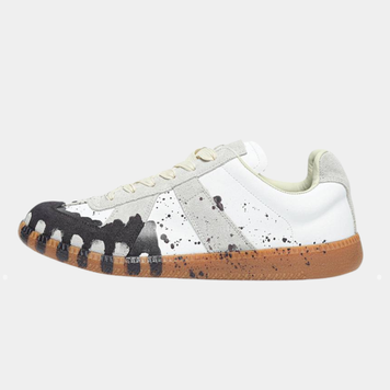 Кросівки Maison Margiela Replica White Black Paint Lux 21567-Мультиколір-42 фото