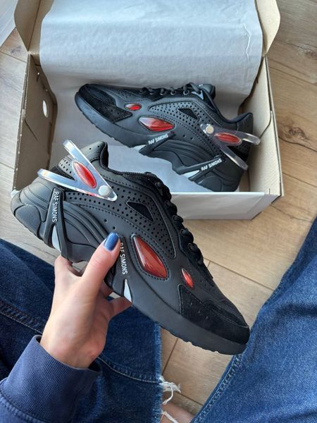 Кросівки Adidas x RAF SIMONS Cylon-21 Black Red 23646-Чорний-41 фото