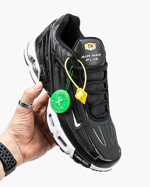 Кросівки Nike Air Max Plus 3 Black\White 04721-Чорний-36 фото