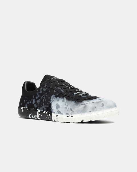 Кросівки Maison Margiela Replica Black White Paint 21761-Мультиколір-36 фото