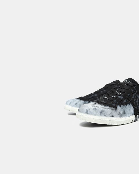 Кросівки Maison Margiela Replica Black White Paint 21761-Мультиколір-36 фото