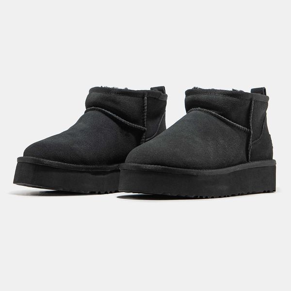Уггі UGG Ultra Mini Platform Black 09828-Чорний-36 фото