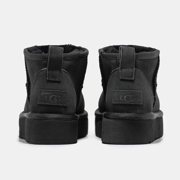 Уггі UGG Ultra Mini Platform Black 09828-Чорний-36 фото