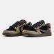Кросівки Nike Air Jordan 1 Low x Travis Scott Brown Black 19608-Мультиколір-40 фото 2