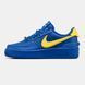 Кросівки Nike Air Force 1 Low x AMBUSH Blue Yellow 11243-Синій-37 фото 1