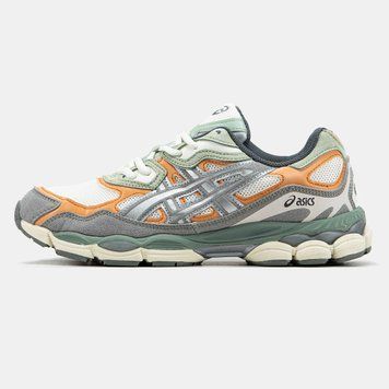 Кросівки Asics Gel-NYC White Orange Green Grey 17712-Мультиколір-41 фото