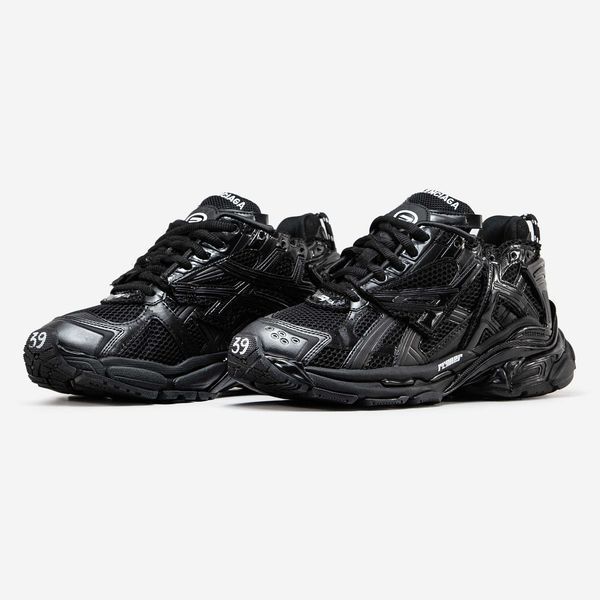 Кросівки Balenciaga Trainer Black Runner Sneakers 14065-Чорний-37 фото