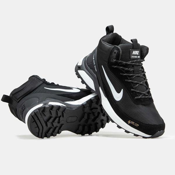 Кросівки Nike Rivah Gore-Tex Black White Winter Fur 19007-Чорний-36 фото