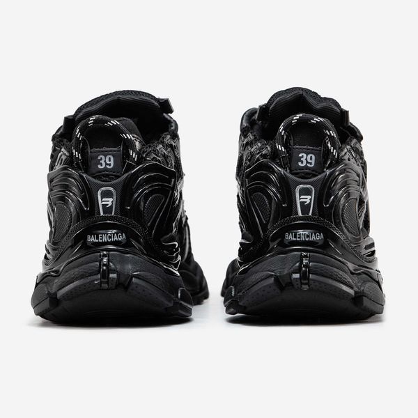 Кросівки Balenciaga Trainer Black Runner Sneakers 14065-Чорний-37 фото