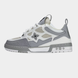 Кросівки Louis Vuitton Skate Sneaker White Grey 19962-Сірий-40 фото 1