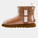 Уггі UGG Classic Clear Mini Large Logo Fleece Lined 19631-Коричневий-36 фото 1