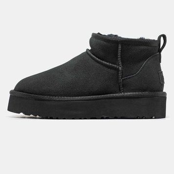 Уггі UGG Ultra Mini Platform Black 09828-Чорний-38 фото